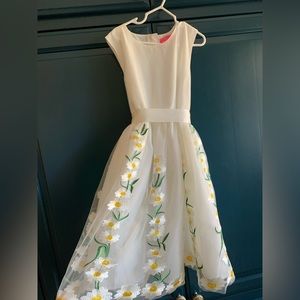 Holly Hastie girls floral dress formal size 9-10